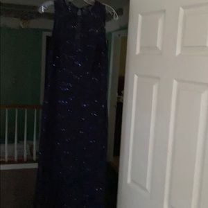 Bill Levkoff evening gown ( navy)